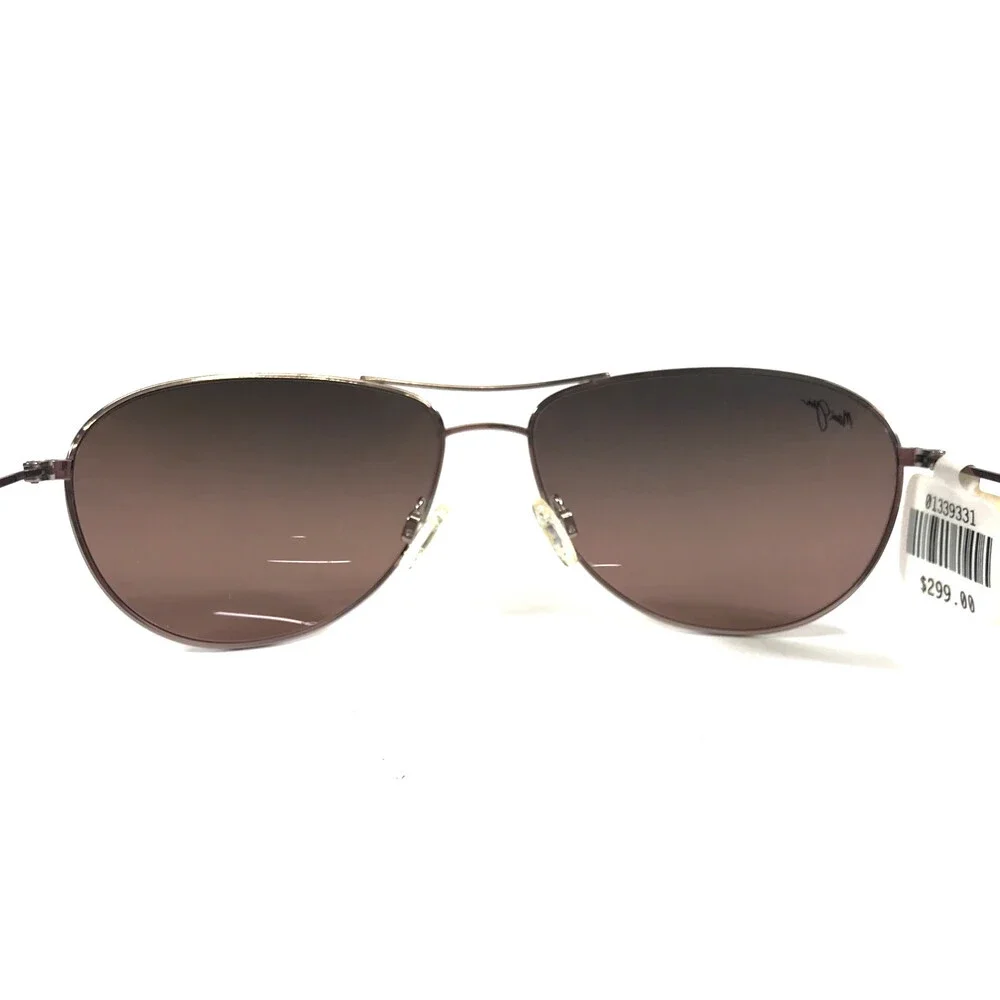 Maui Jim Sunglasses Sea House MJ772-10R Rose Gold Pilot Frames w Maui Rose Lens